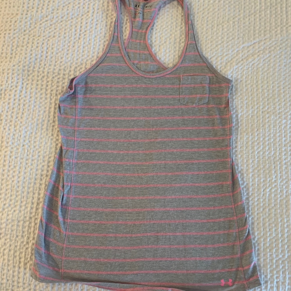 Under Armour Cotten Racer Back Tank Top